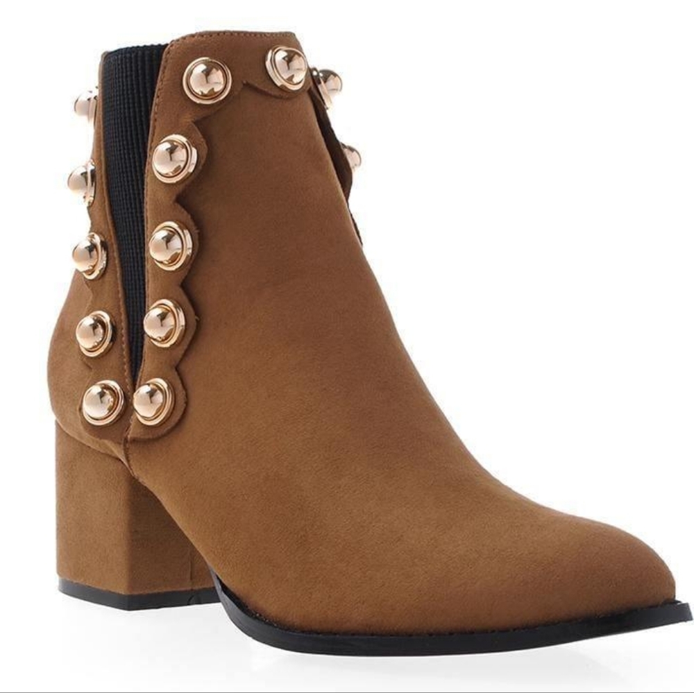 ,👣🐾LEMON DROP by PRIVILEGED Adeline in Brown boot/shoes